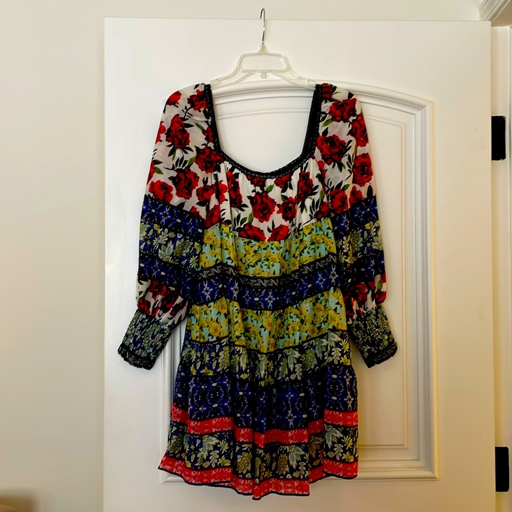 Alice + Olivia Tiered Lightweight Dress